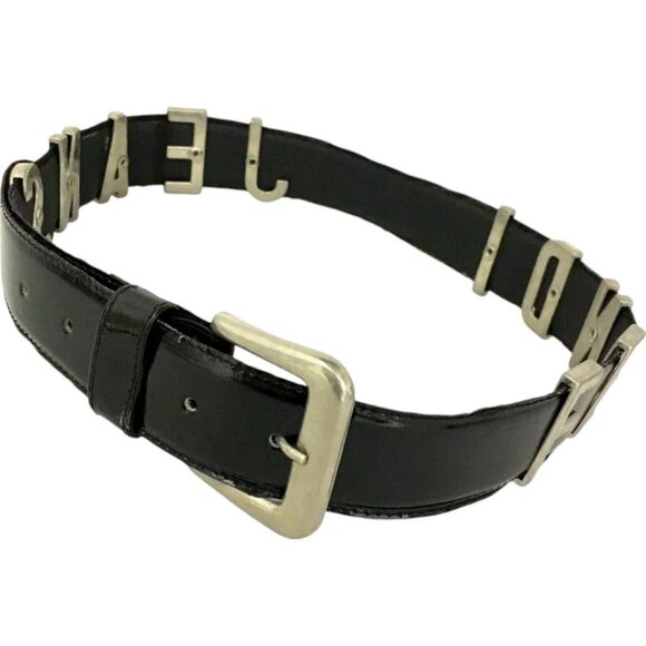 559149AS (S1) Fendi Belt Black Leather main image 6